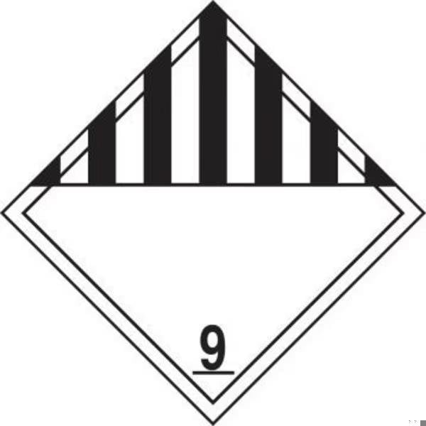 Accuform DOT PLACARD HAZARD CLASS 9 MPL901VS1 MPL901VS1 - main